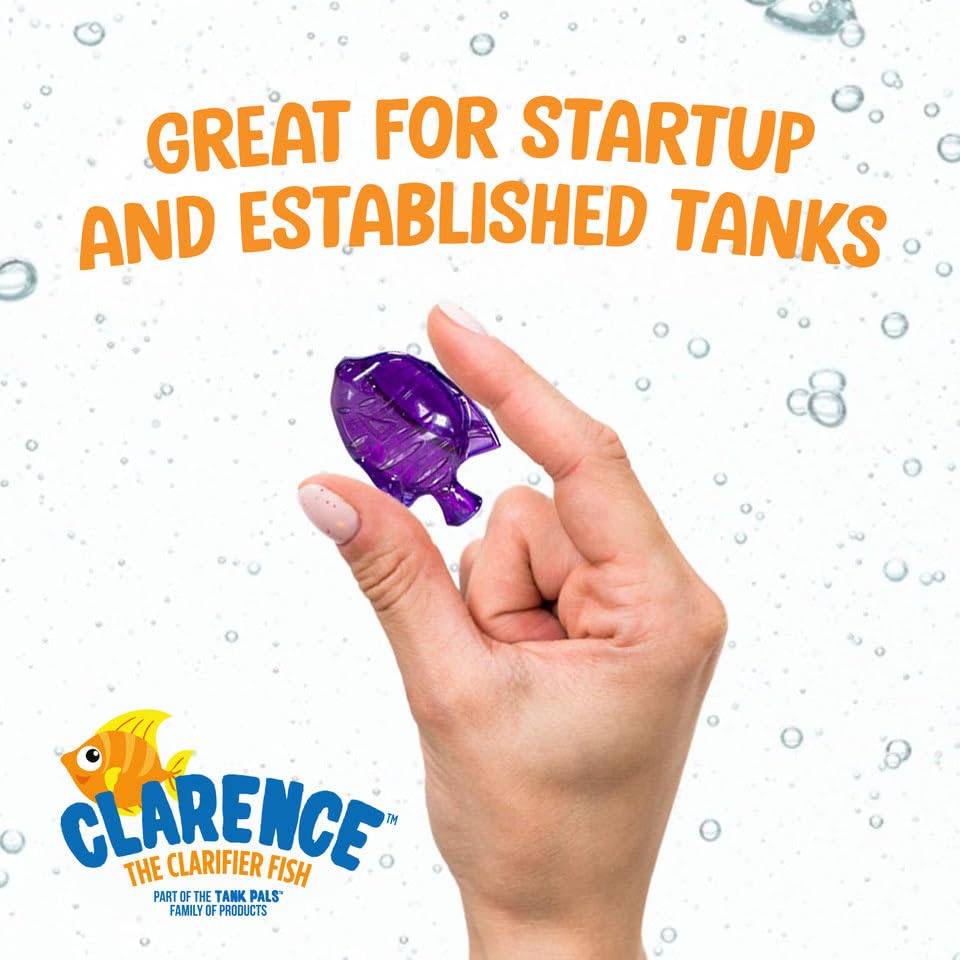 Tank Pals billes actives en gros plan expliquant réduction d'ammoniaque