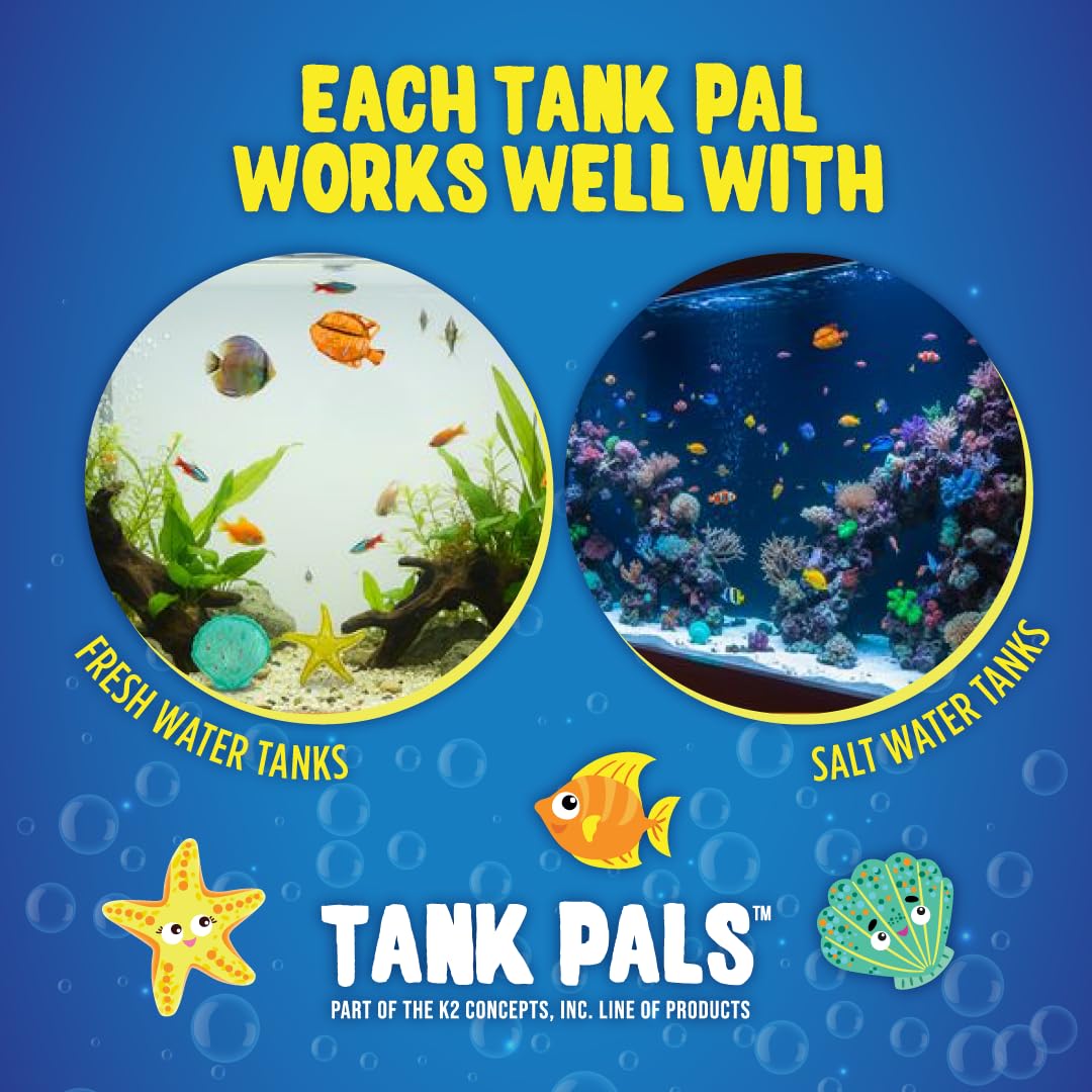 Tank Pals Clarence près de plantes montrant sécurité pour la végétation