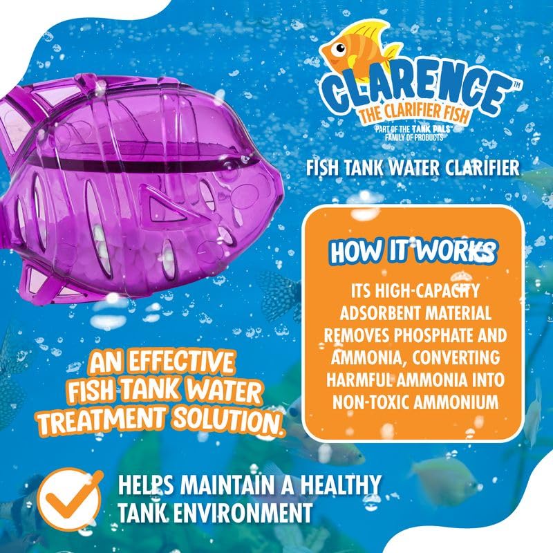 Tank Pals gros plan texture adsorbante montrant efficacité contre impuretés