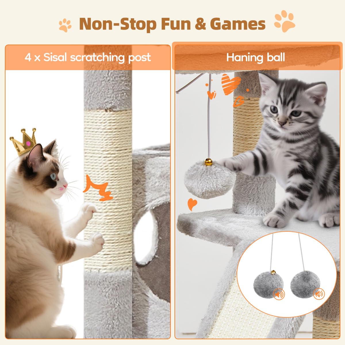 Taoqimiao comparaison d'échelle avec un chaton montrant dimensions adaptées