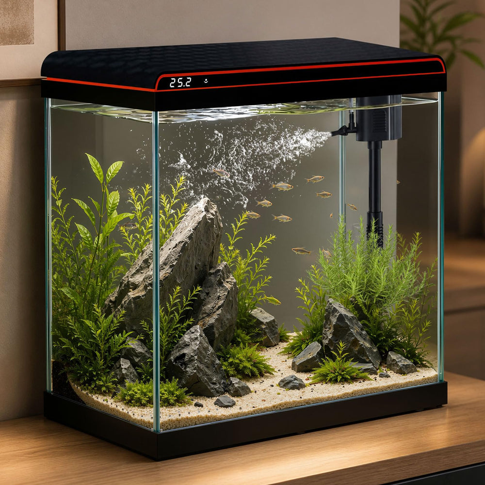 TARARIUM face avant en verre montrant visibilité optimale et esthétique
