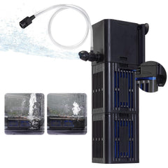 TARARIUM filtre face avant montrant le boîtier compact et gain de place