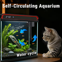 TARARIUM vue intérieure avec filtration et éléments inclus pour installation simple