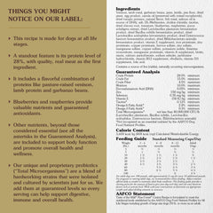Taste of the Wild image de venaison indiquant protéine maigre et saveur sauvage