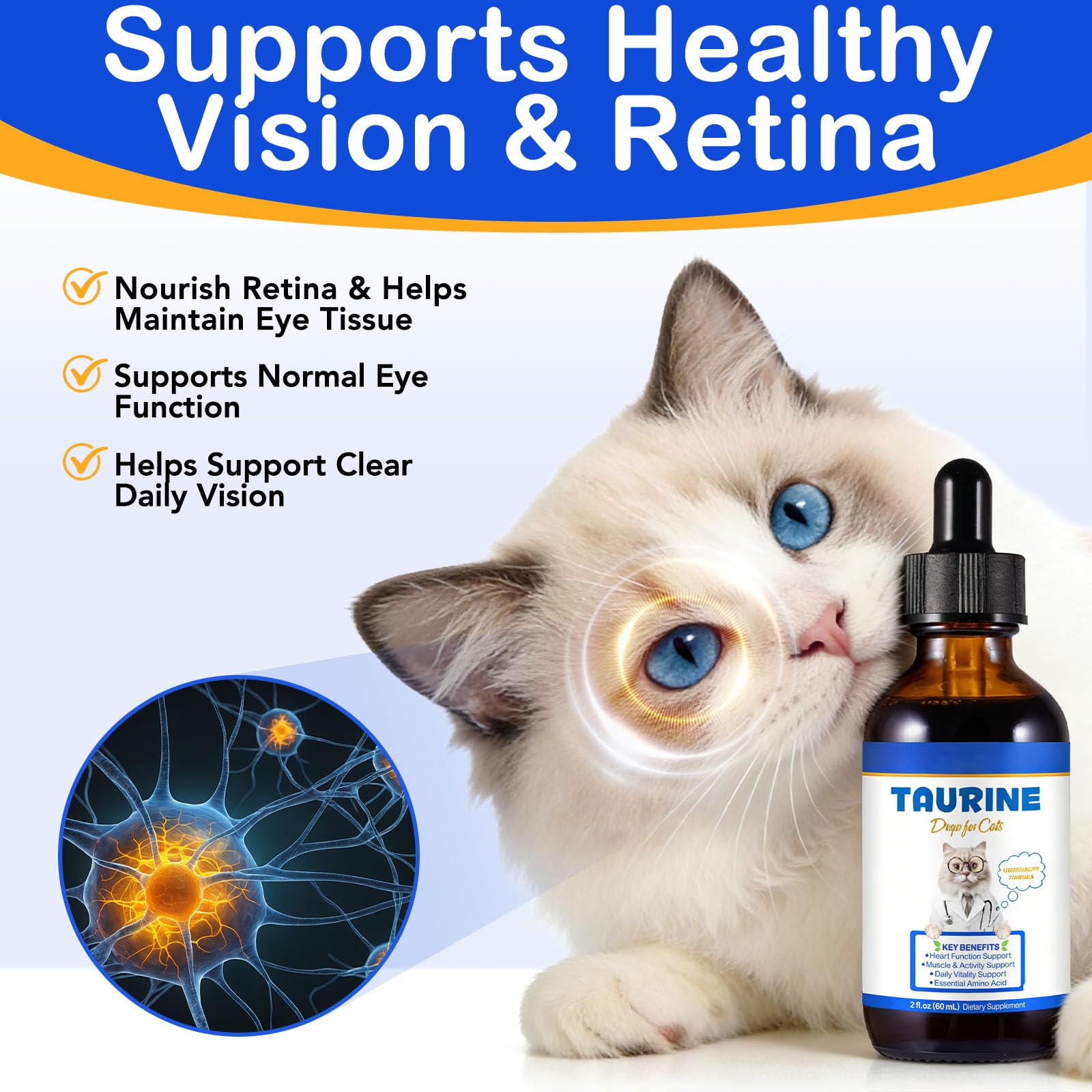 Generic taurin texture liquide détail prouvant consistance homogène