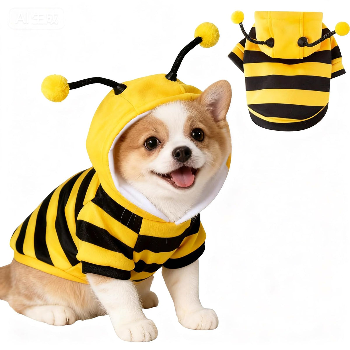 TBAMTBW costume vue avant montrant rayures jaunes et confort