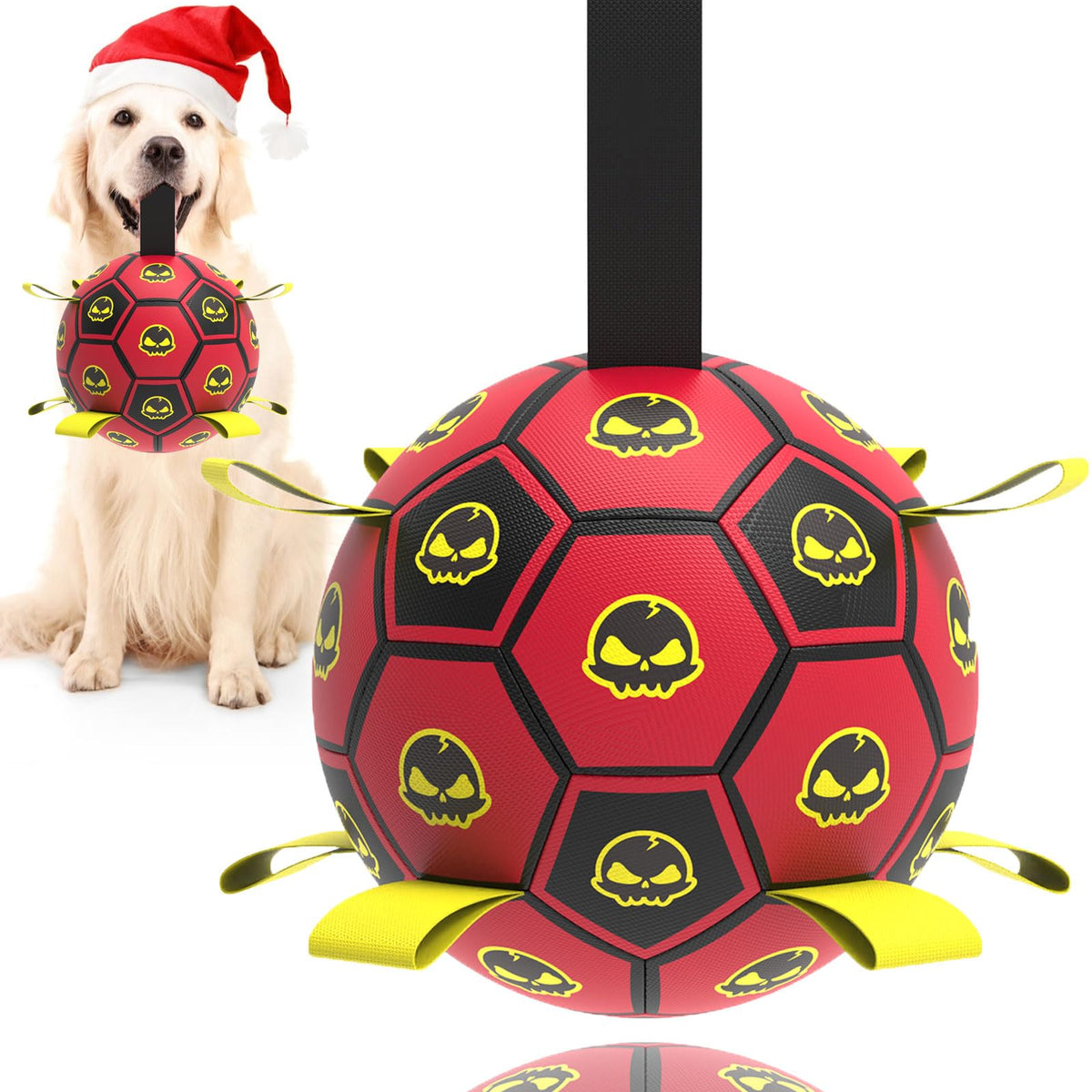 TBC PET ballon face avant visible pour lancer et chercher