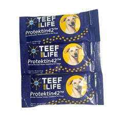TEEF FOR LIFE emballage avant montrant la recharge et durée de 90 utilisations