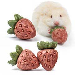 TEEWY emballage avant montrant lot de 4 fraises pour stimulation
