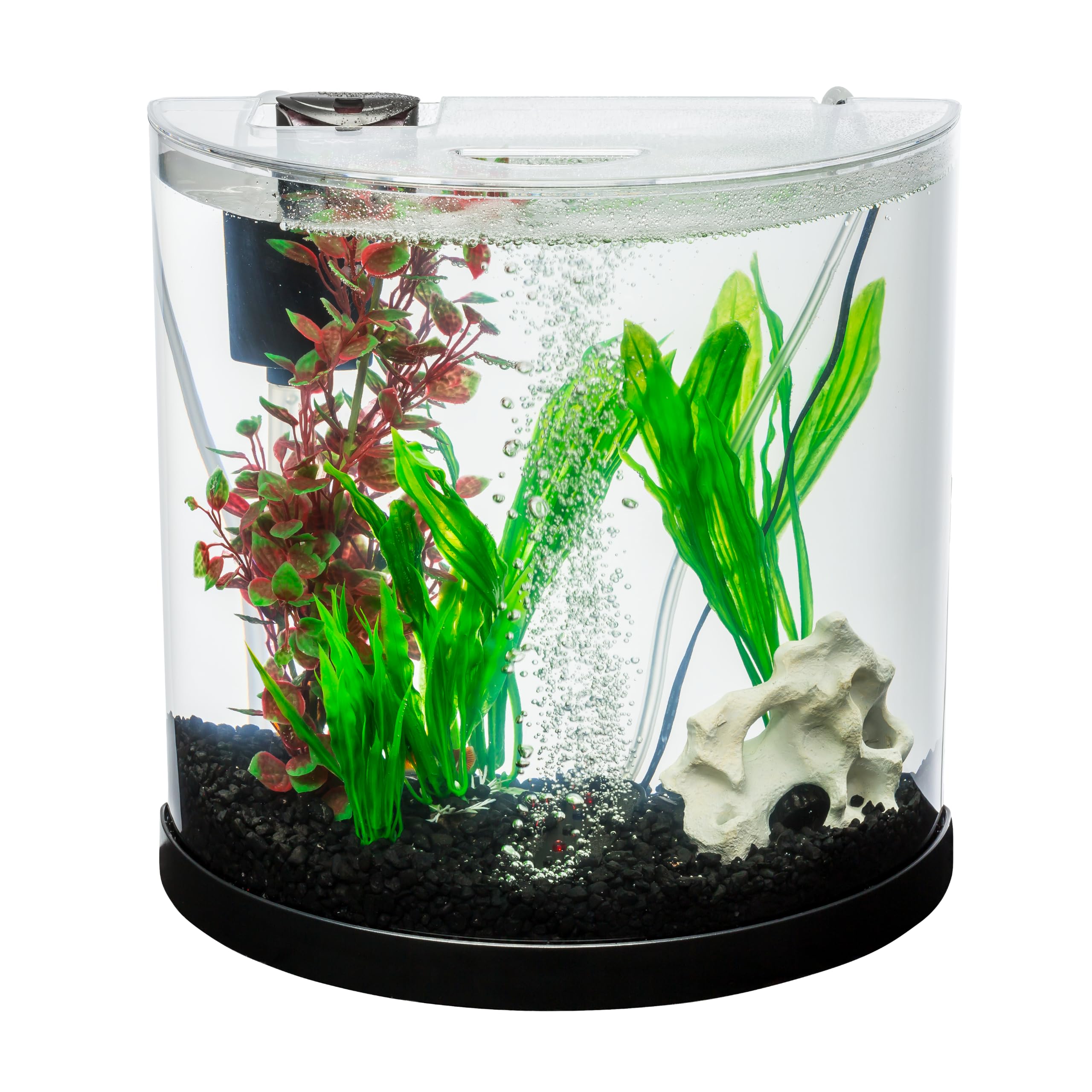 Tetra substrat et décor suggérant aménagement naturel pour poissons