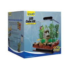 Tetra cube couvercle avec trappe de nourrissage pour un apport facile