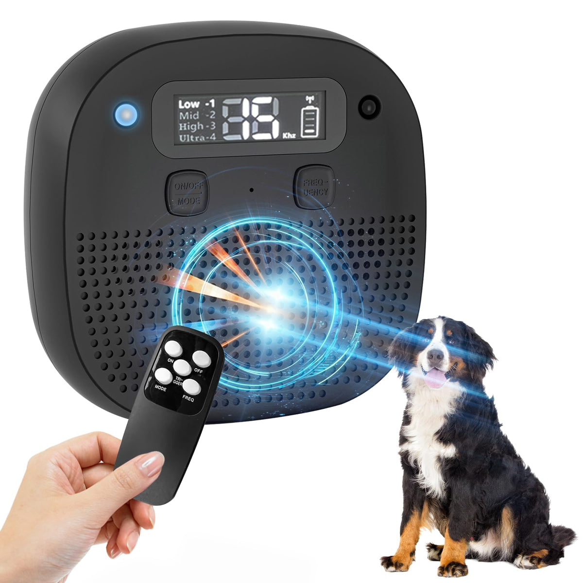 Tetra vue avant montrant le boîtier robuste et fonctions visibles, tranquillité garantie