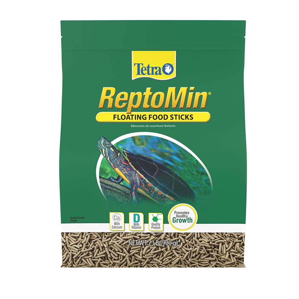 Tetra ReptoMin emballage face montrant le format 900 g et confiance de la marque
