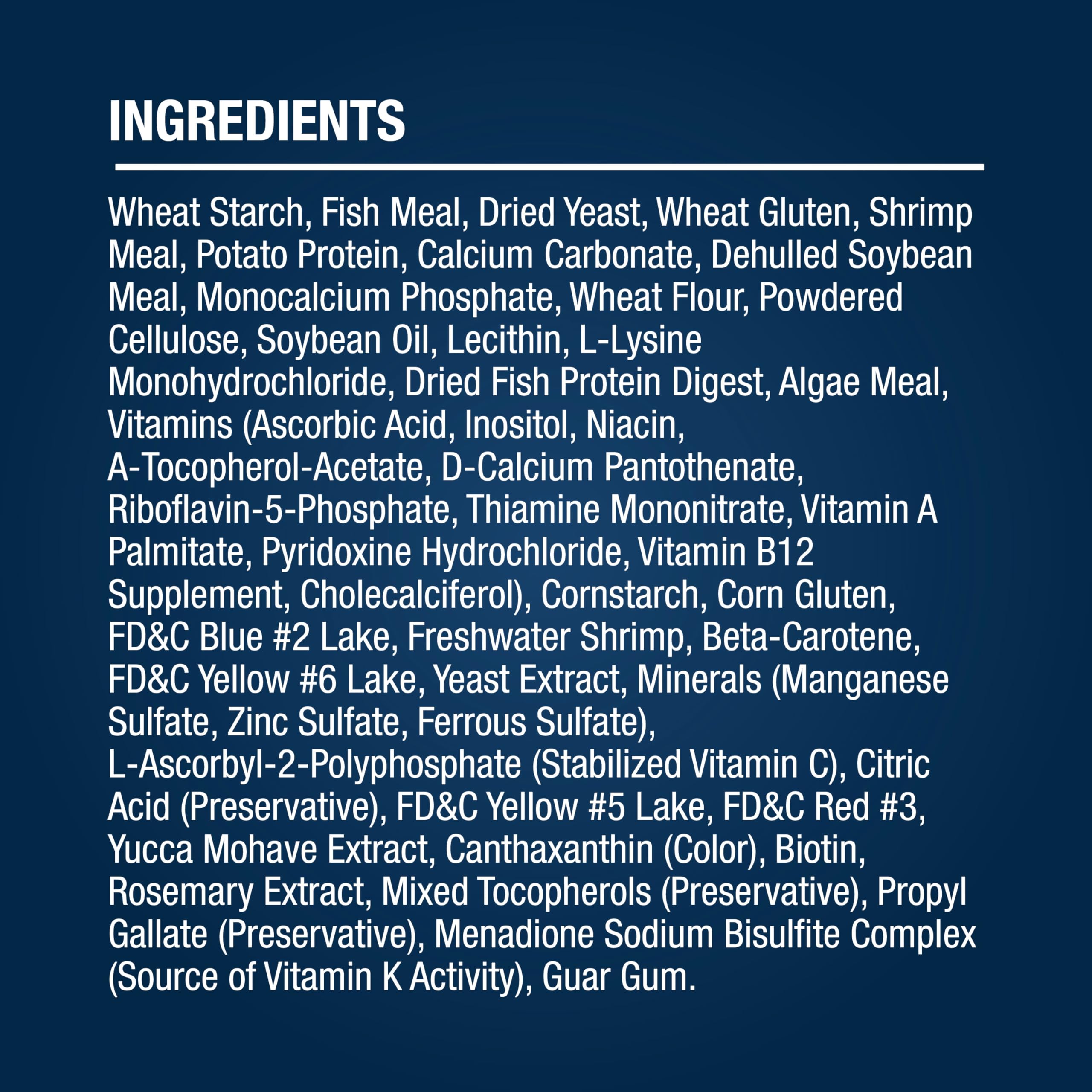 Tetra mise en évidence des ingrédients et bénéfices nutritifs