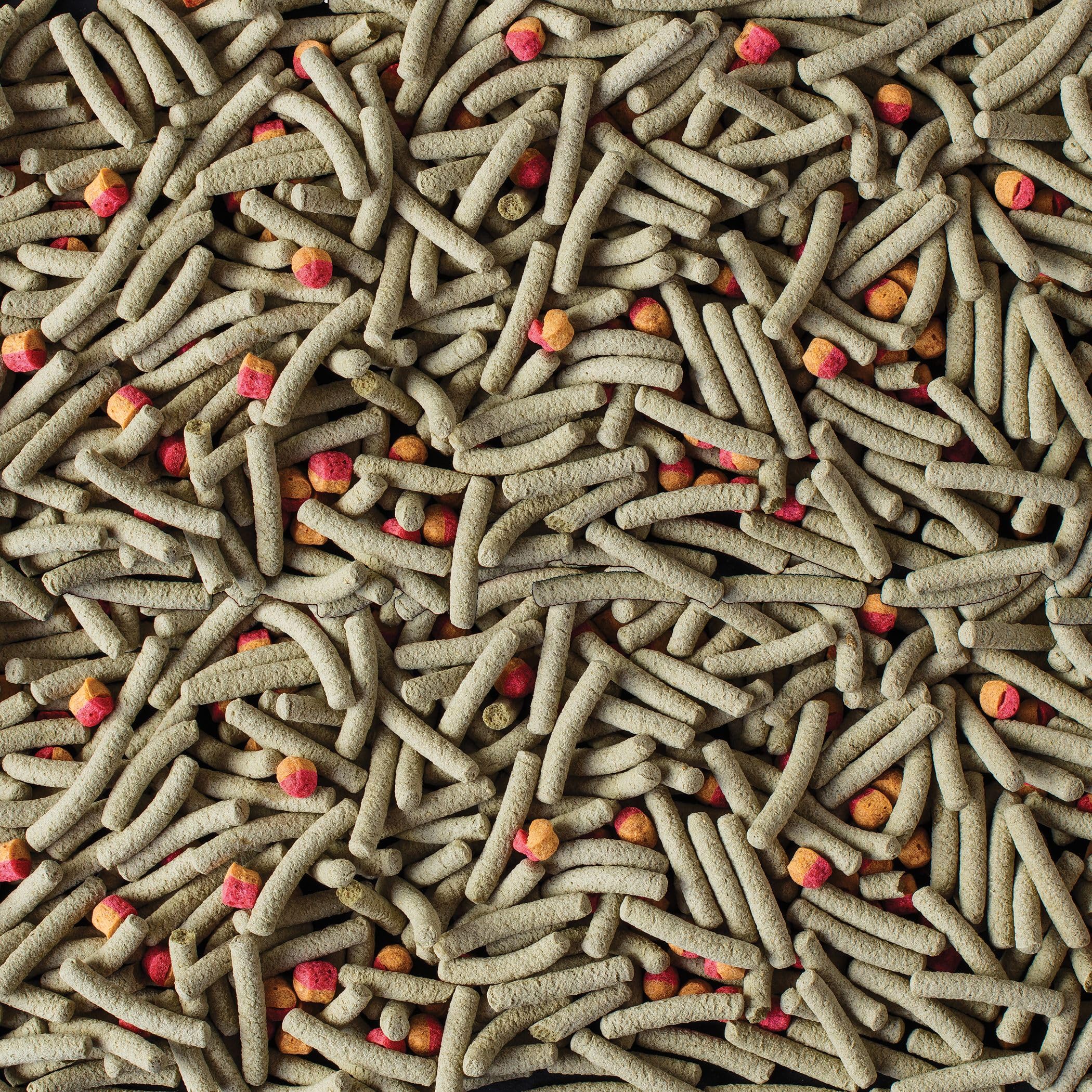 Tetra ReptoMin Pro Sticks détail de l'étiquette et des ingrédients, bénéfice : transparence