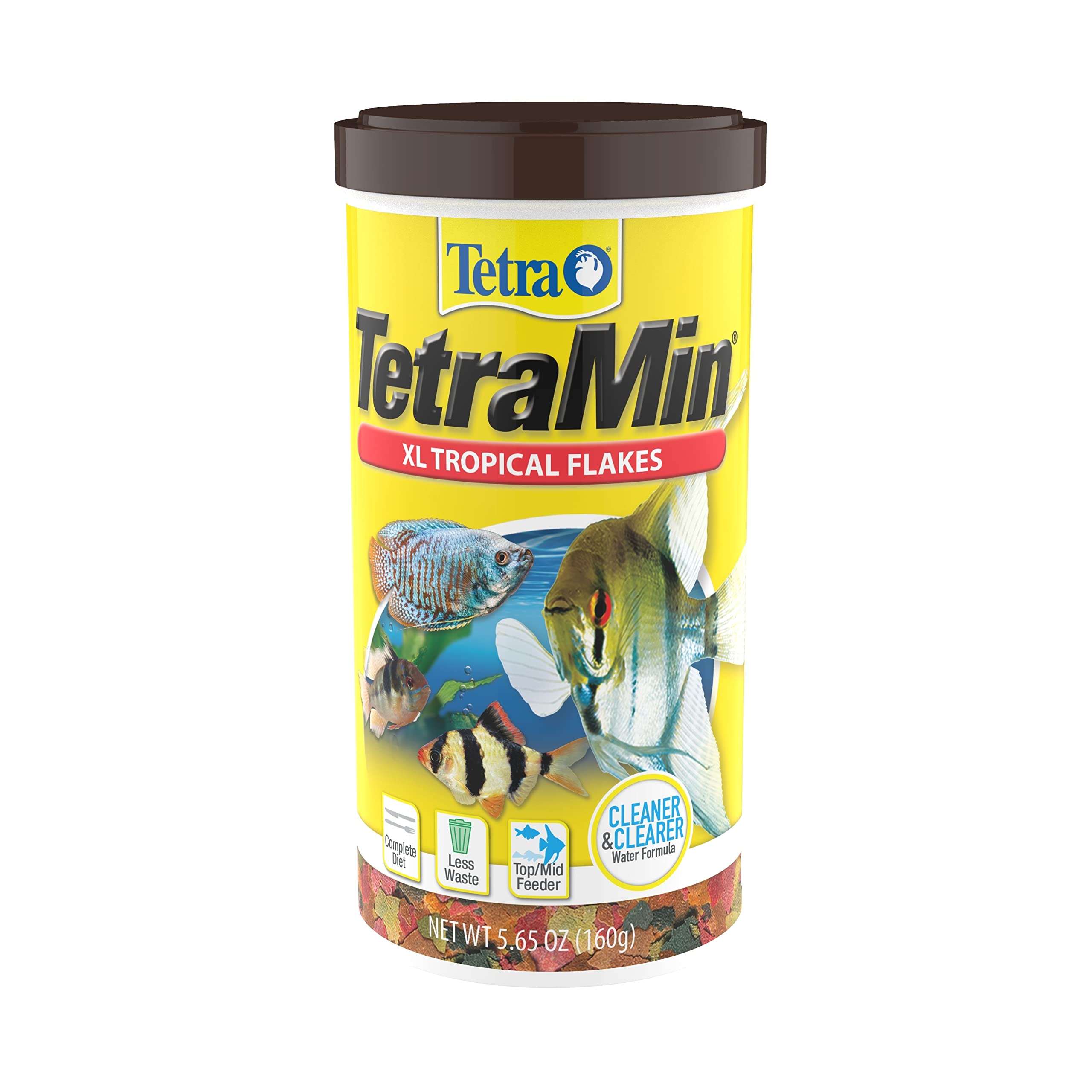 Tetra TetraMin XL emballage avant montrant étiquette et bénéfice nutritionnel
