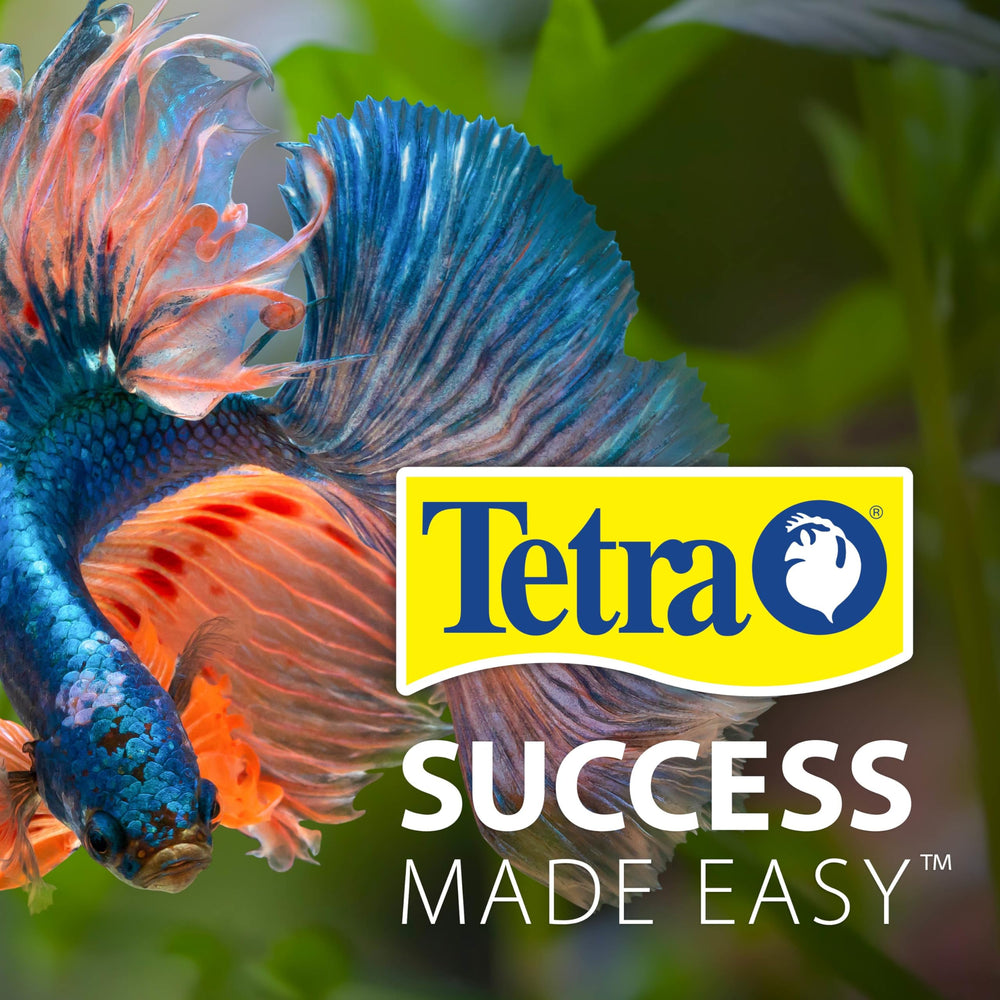Tetra logo et cartouche mettant en valeur la confiance de marque