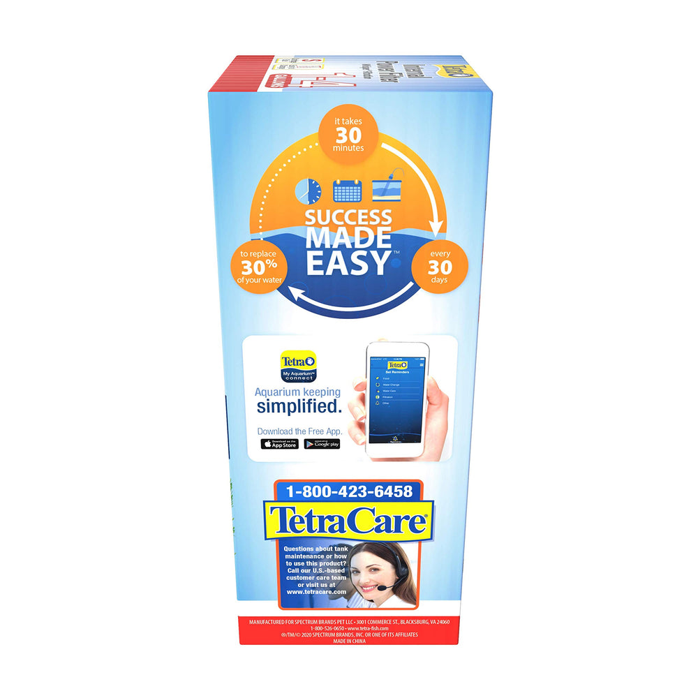 Tetra filtre Whisper emballage montrant informations produit et compatibilité
