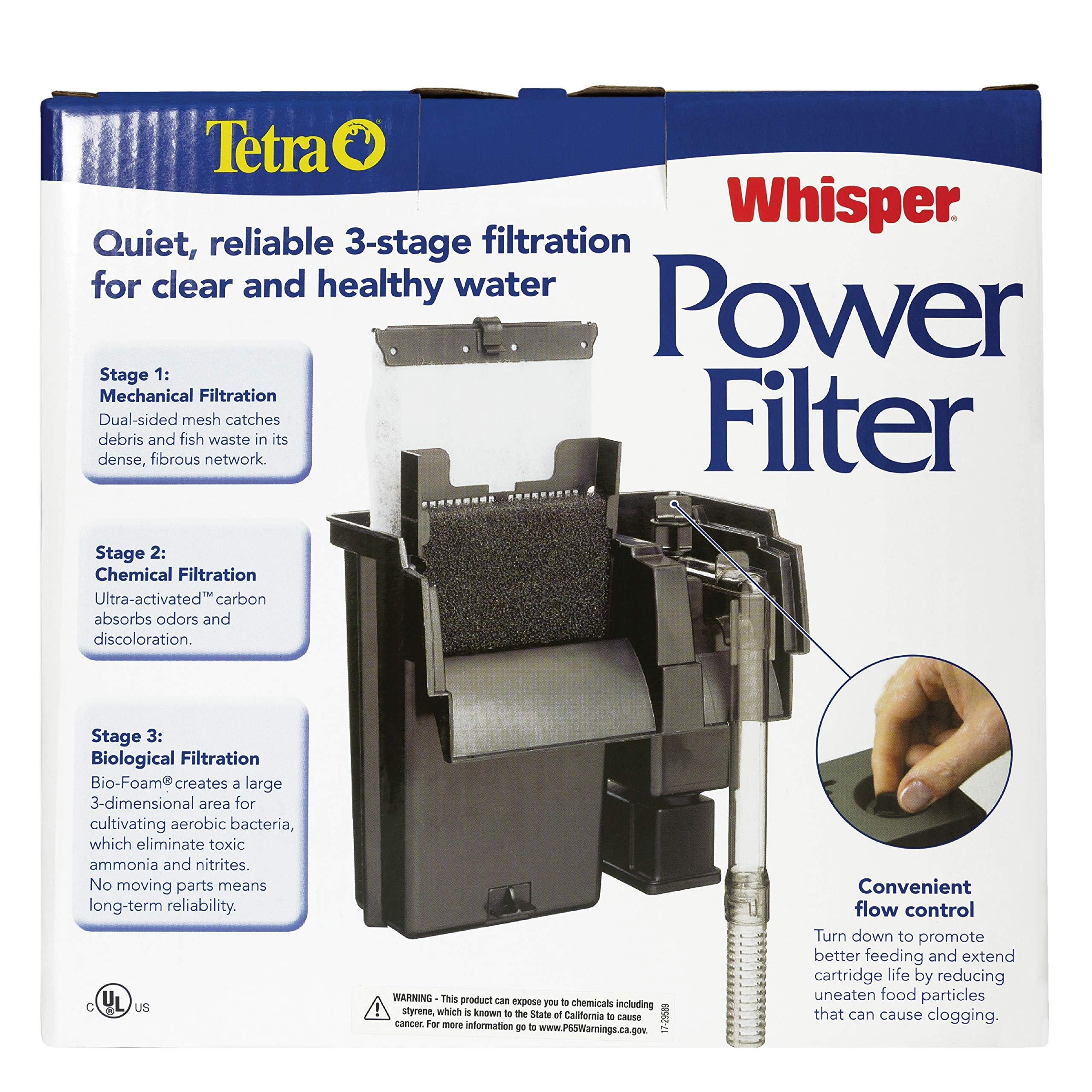 Tetra Whisper PF40 charbon Ultra-Activated élimine odeurs