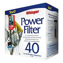 Tetra Whisper PF40 vue avant silencieux et compact