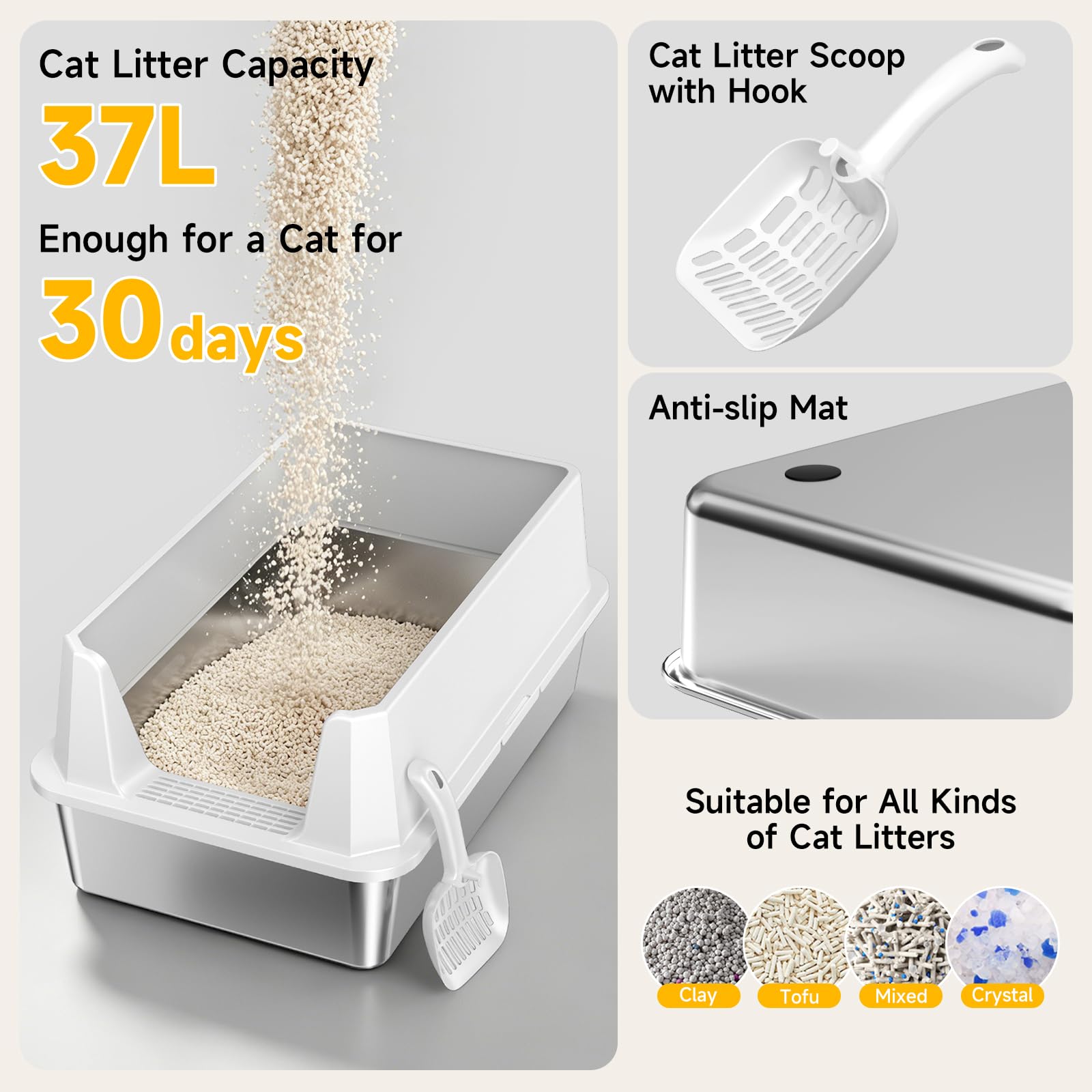 Tevila comparaison taille XL pour chats grands et multi