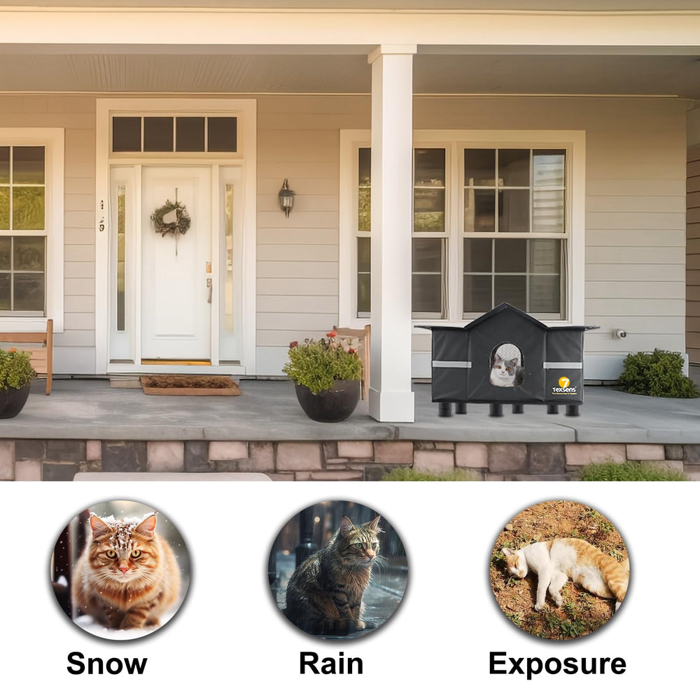 Texsens comparaison taille avec chat pour évaluer l'espace et l'adaptation