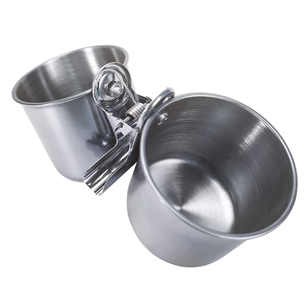 Texsens gamelles face avant montrant double bol pour alimentation pratique