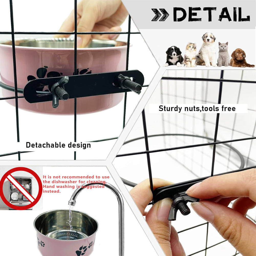 Tfwadmx bol intérieur inox gros plan, facile à nettoyer et durable