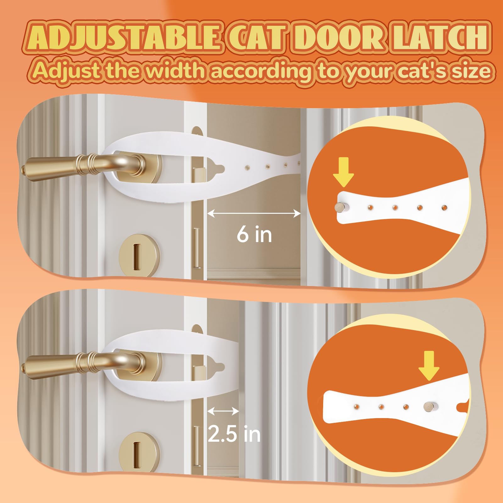 TGIOW loquet en action avec chat traversant et séparation efficace