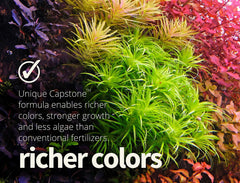 THE 2HR AQUARIST APT 3 étiquette en gros plan détaillant nutriments et usage pratique