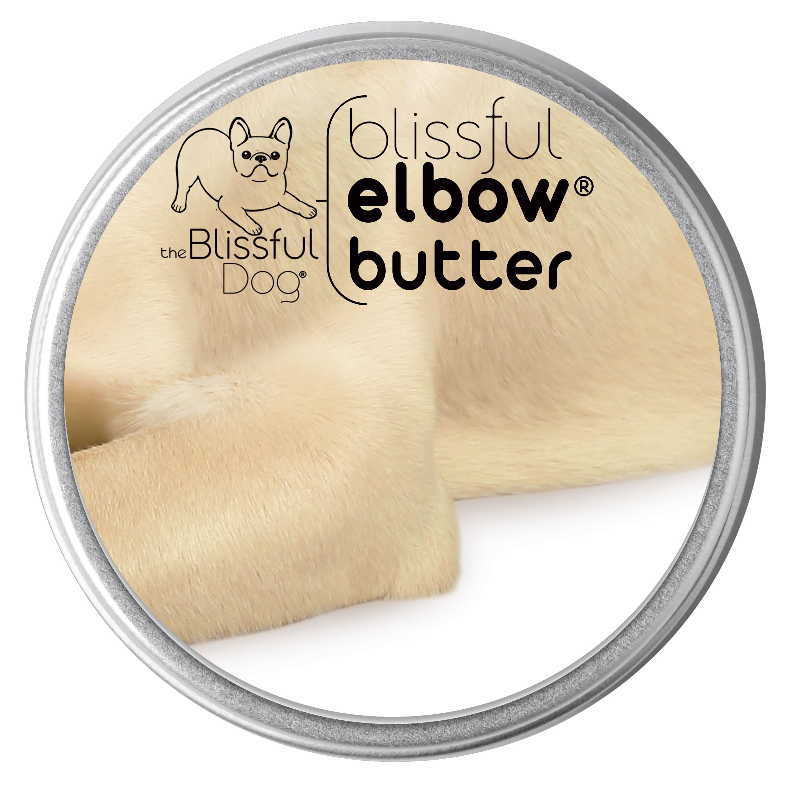 The Blissful Dog pot face montrant emballage compact et bénéfice pratique