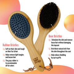 The Buddy System face poils de sanglier apportant brillance et lissage