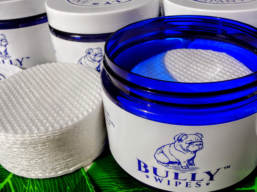 The Bully Company comparaison taille d’une lingette 3 pouces pour usage facile