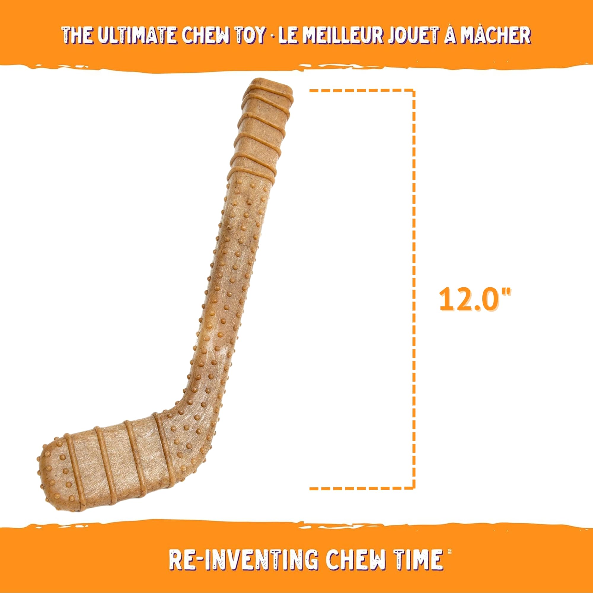 Chien mâchant The Chew Club Powerbone pour réduction ennui et anxiété