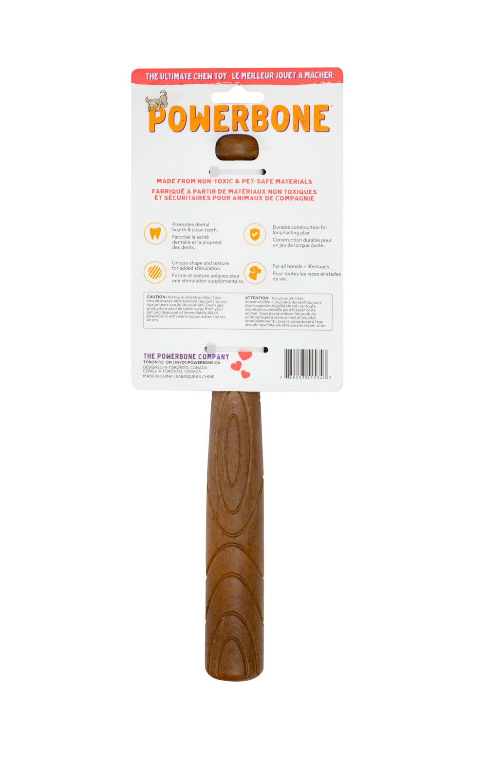 The Chew Club Powerbone en lifestyle jardin favorise activité et stimulation mentale