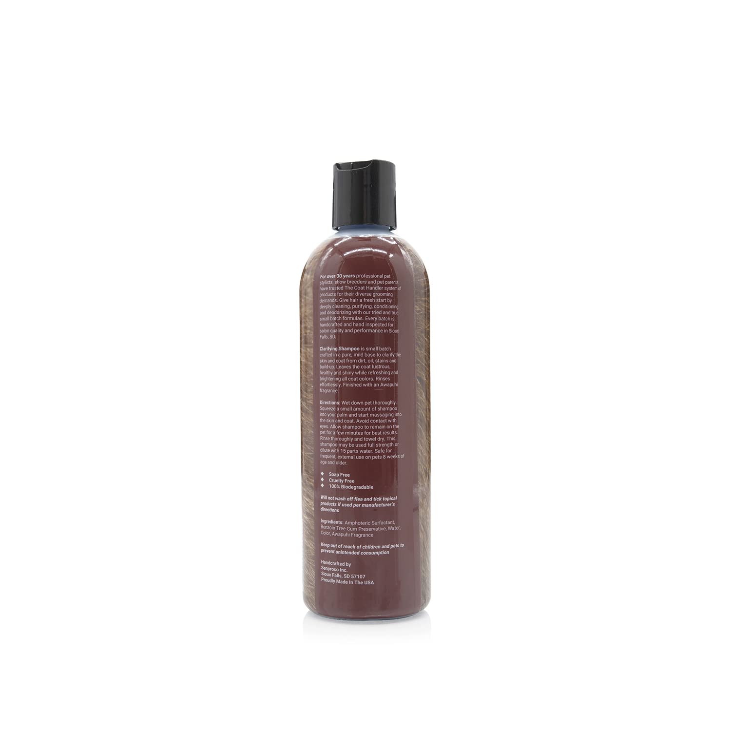 The Coat Handler mousse riche et onctueuse pour un nettoyage efficace