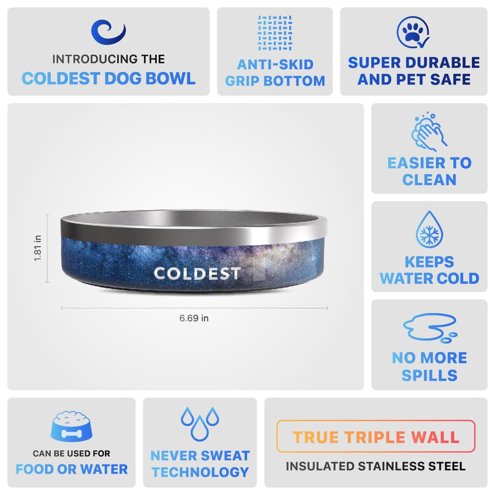 The Coldest Water comparaison taille montrant la capacité 21 oz pratique