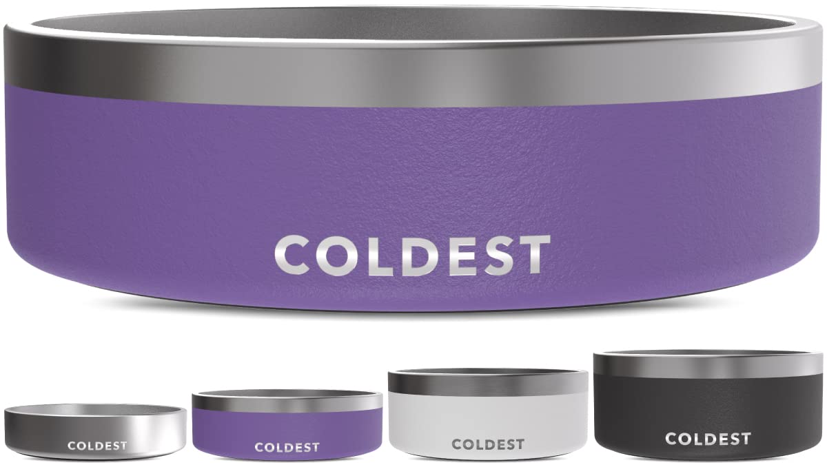 The Coldest Water gamelle face Galaxy Purple pour eau plus fraîche