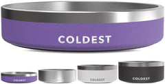 The Coldest Water gamelle face Galaxy Purple, design durable pour repas propre