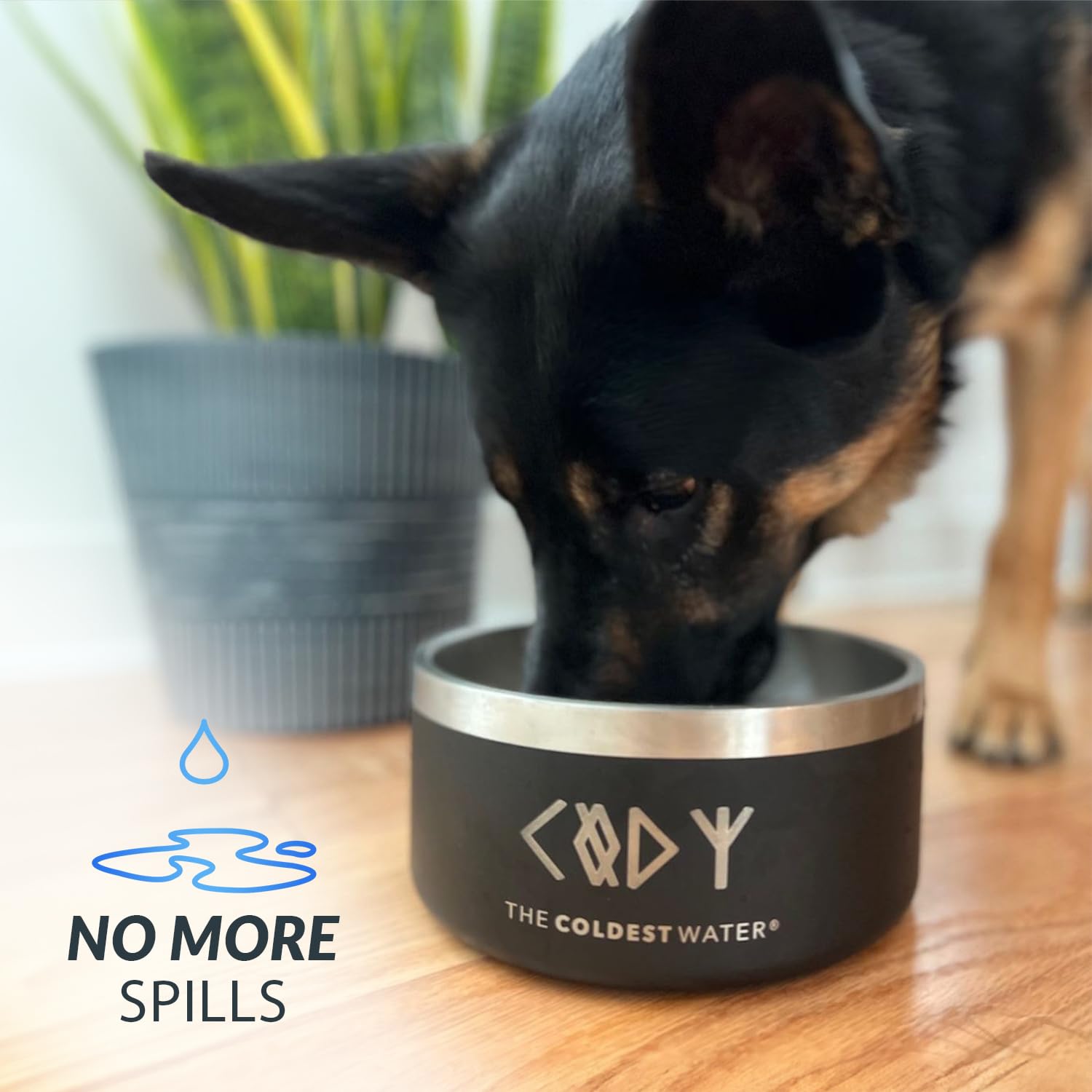 The Coldest Water gros plan sur la finition Galaxy Purple résistante