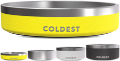 The Coldest Water gamelle Solar Yellow vue avant, design visible et pratique