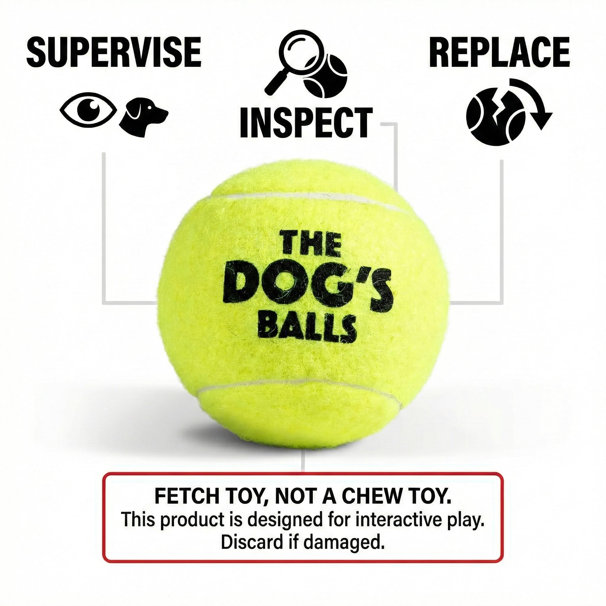 The Dog's Balls posé sur le sable de plage, bonne visibilité et flottabilité