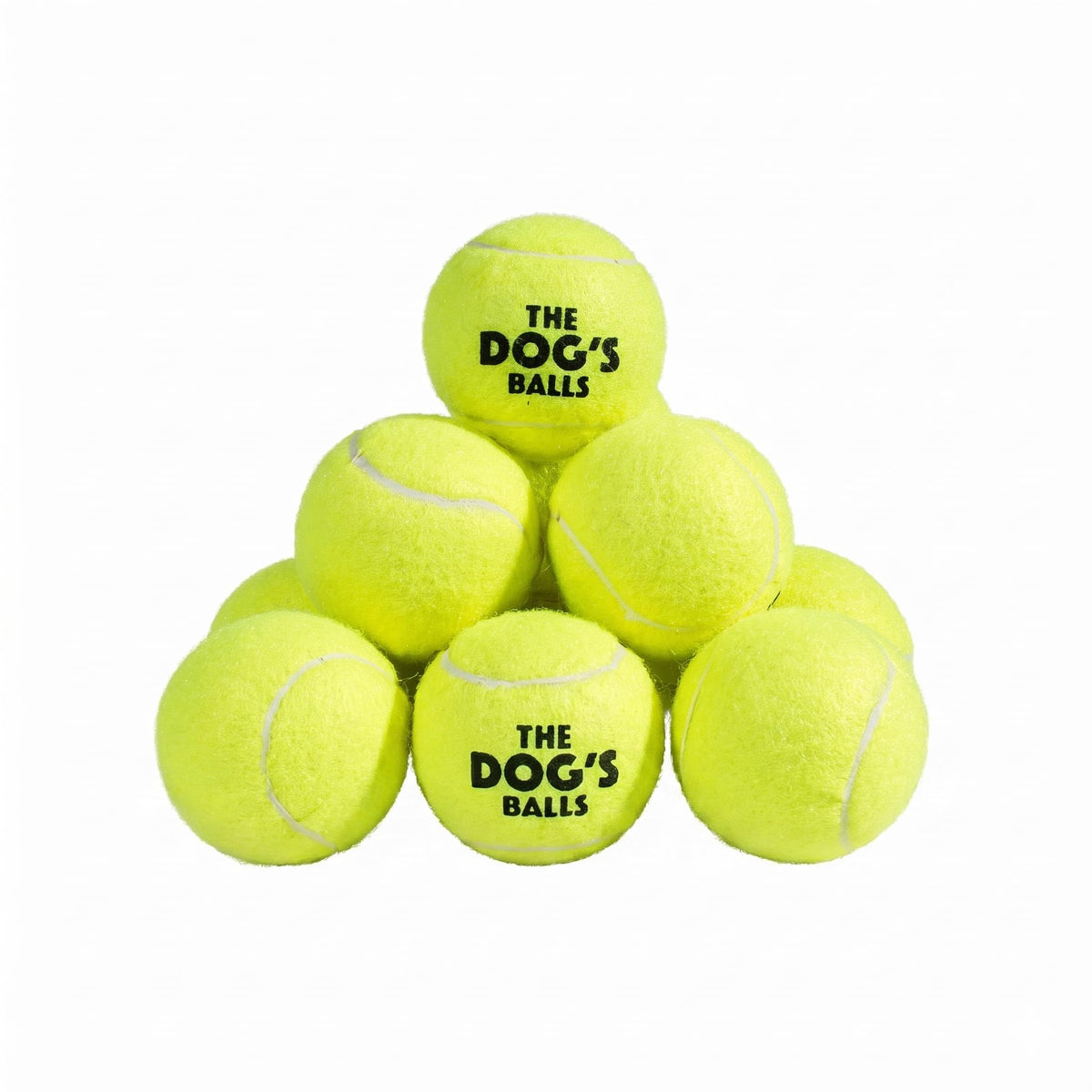 The Dog's Balls emballage avant visible, facilité d'achat et information produit