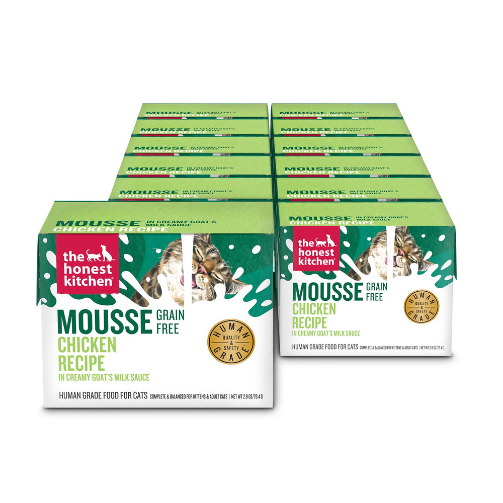 The Honest Kitchen boîte face montrant le packaging et ingrédient naturel