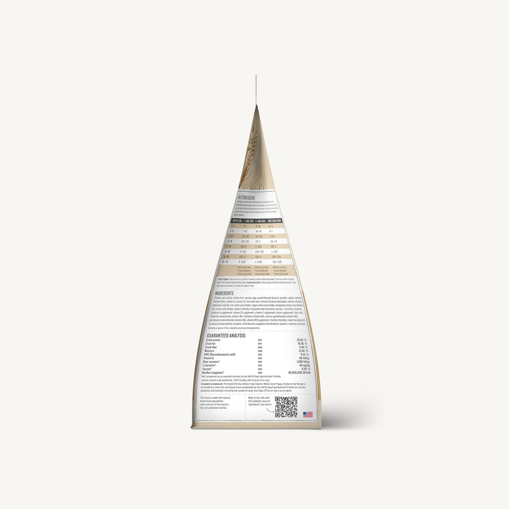 The Honest Kitchen gros plan sur clusters dorés illustrant la texture appétente