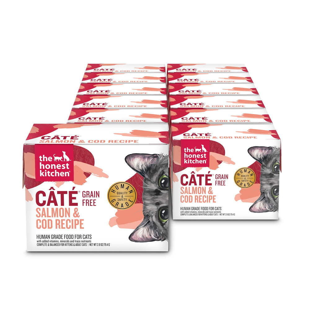 The Honest Kitchen face avant du paquet montrant le format et la recette