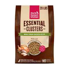 The Honest Kitchen pochette avant montrant recette poulet et bénéfice qualité human grade
