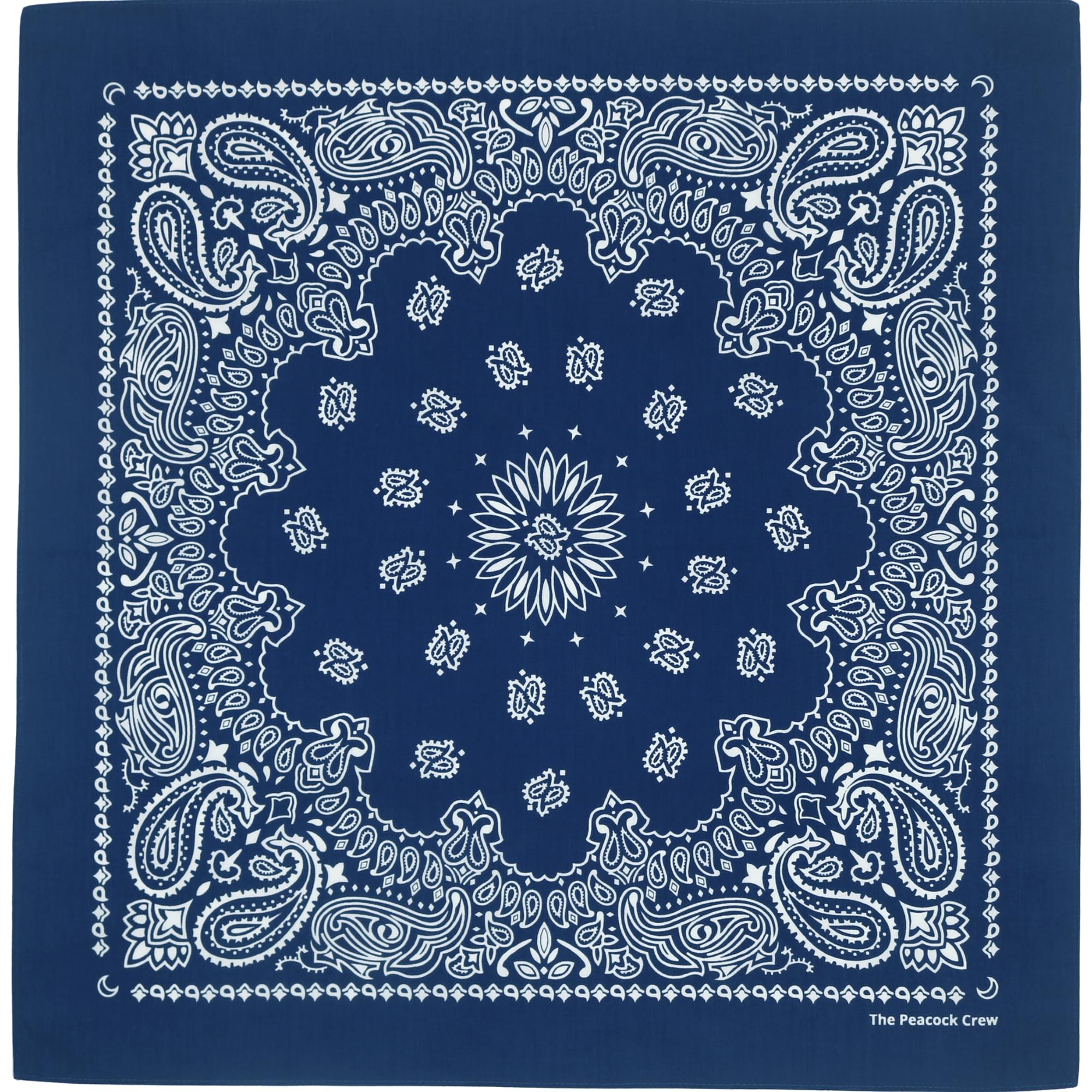 Bandana The Peacock Crew porté en bandeau offrant style et maintien confortable