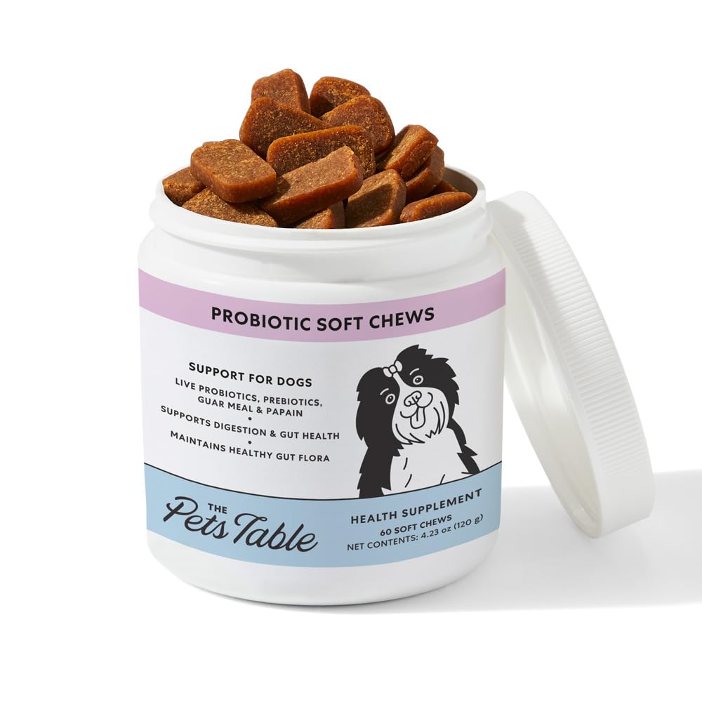 The Pets Table emballage avant montrant le pot et bénéfice appétence