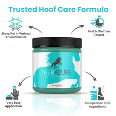 Therazure argile texture gros plan montrant adhérence et consistance